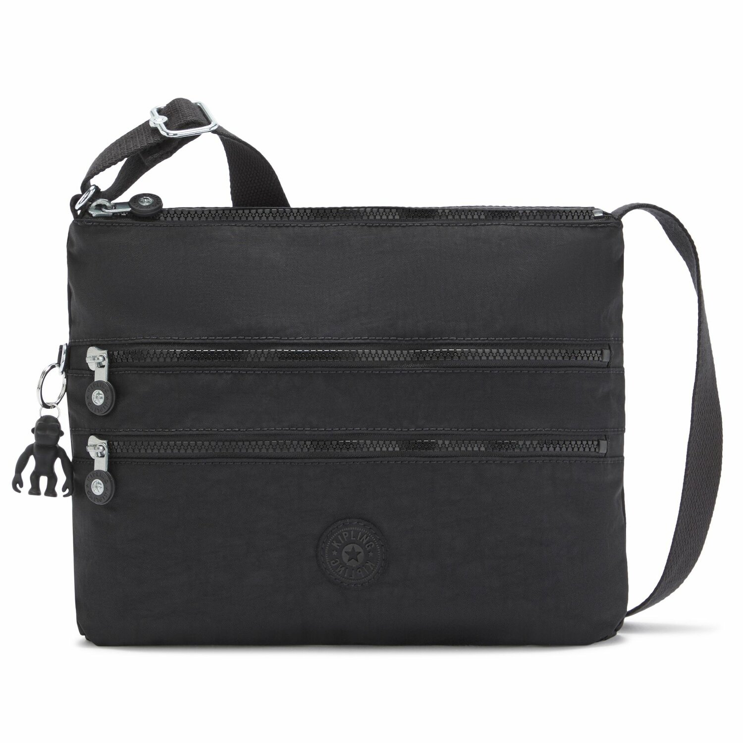 Kipling Basic Alvar Schoudertas 33 cm black noir Bagage24.nl