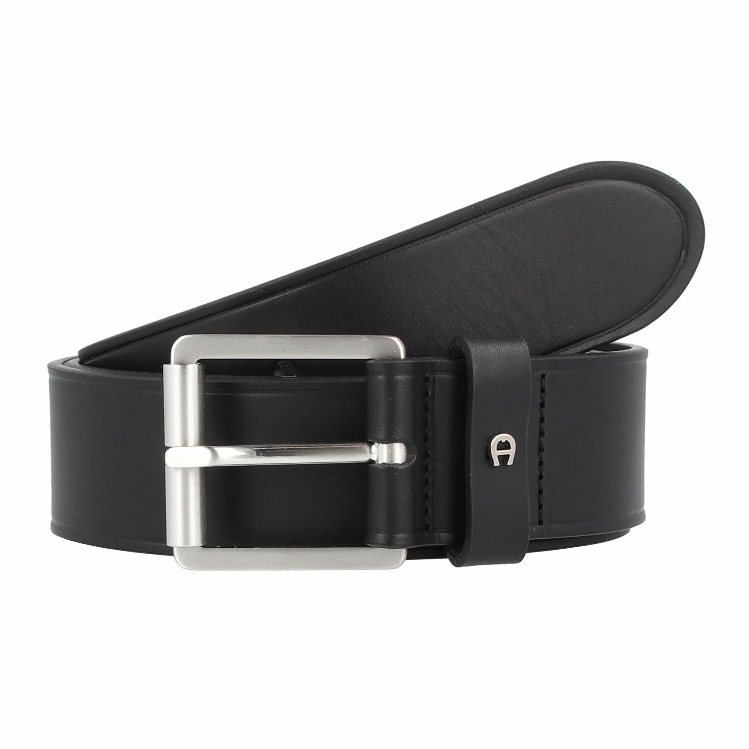 AIGNER Casual riem leer black 100 cm Bagage24.nl