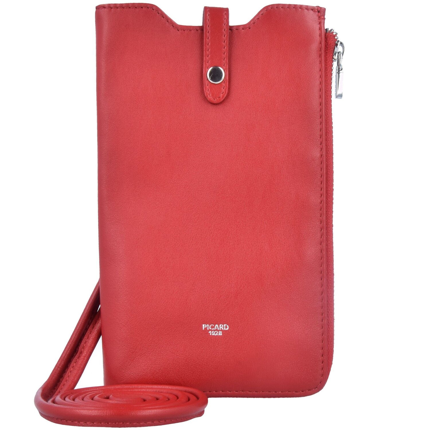 Picard Bingo Mobiel Tasje Leer 18 cm rot Bagage24