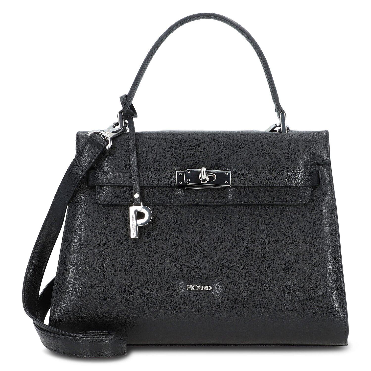 Picard Berlin Handtas Leer 29.5 cm schwarz Bagage24.nl