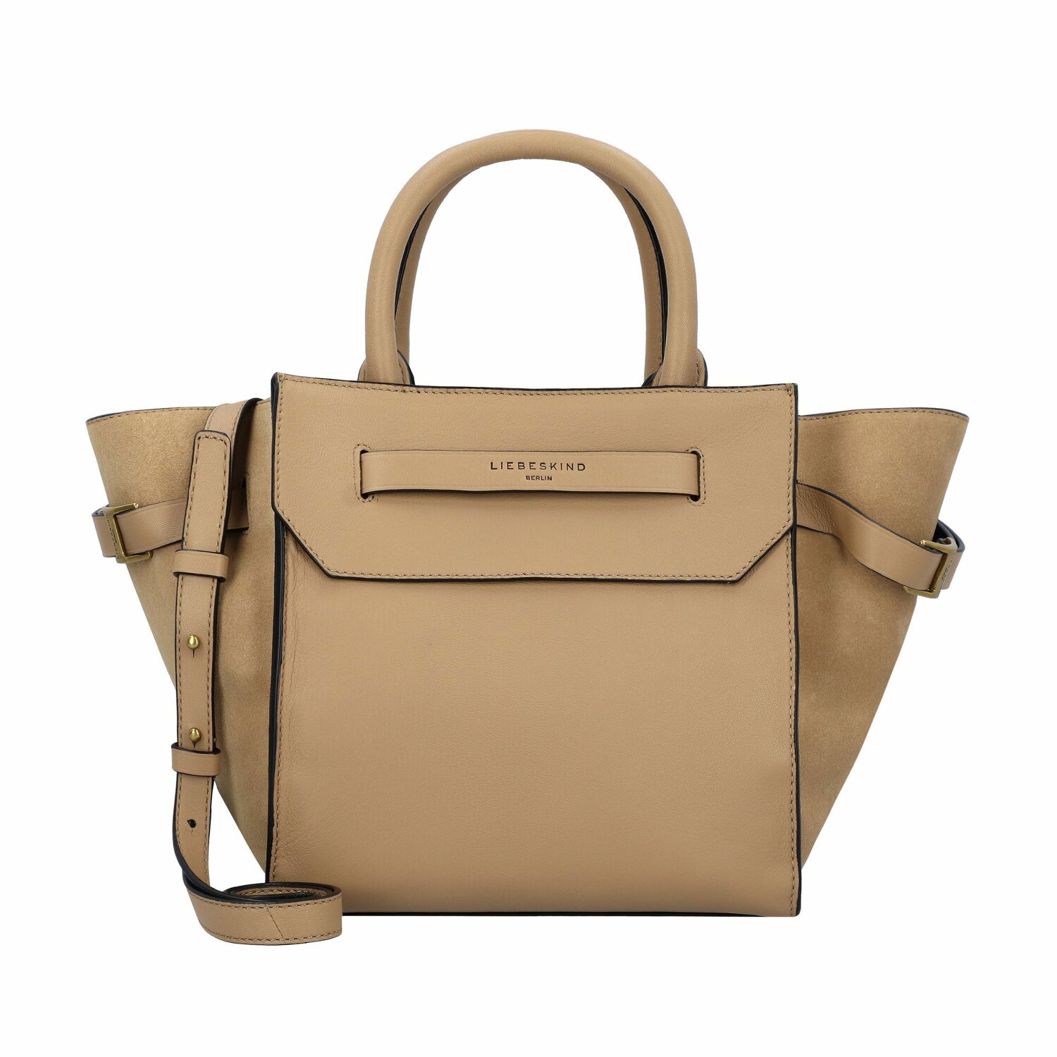 Liebeskind Lora Handtas M Leer 24 cm sandstone Bagage24