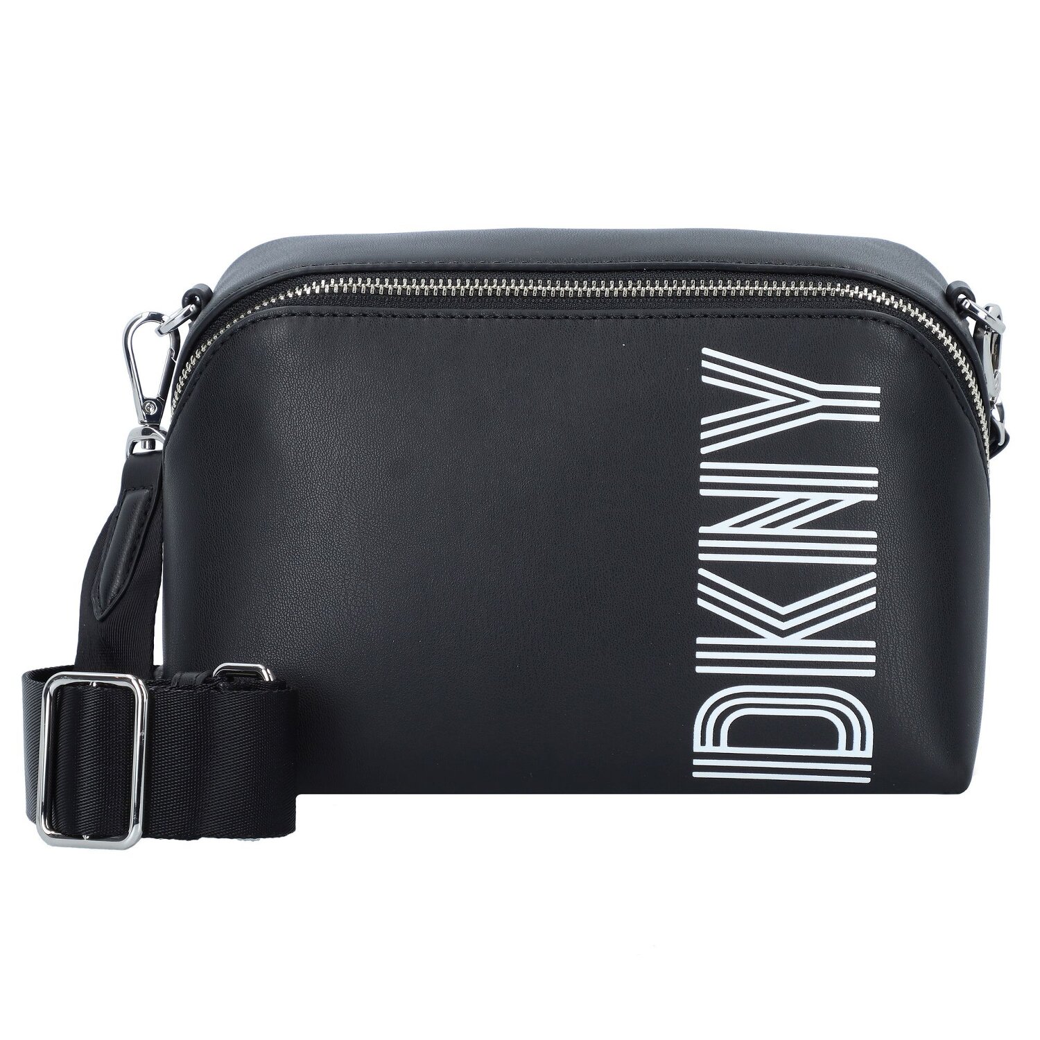 DKNY Tilly Schoudertas 21 cm black silver Bagage24.nl