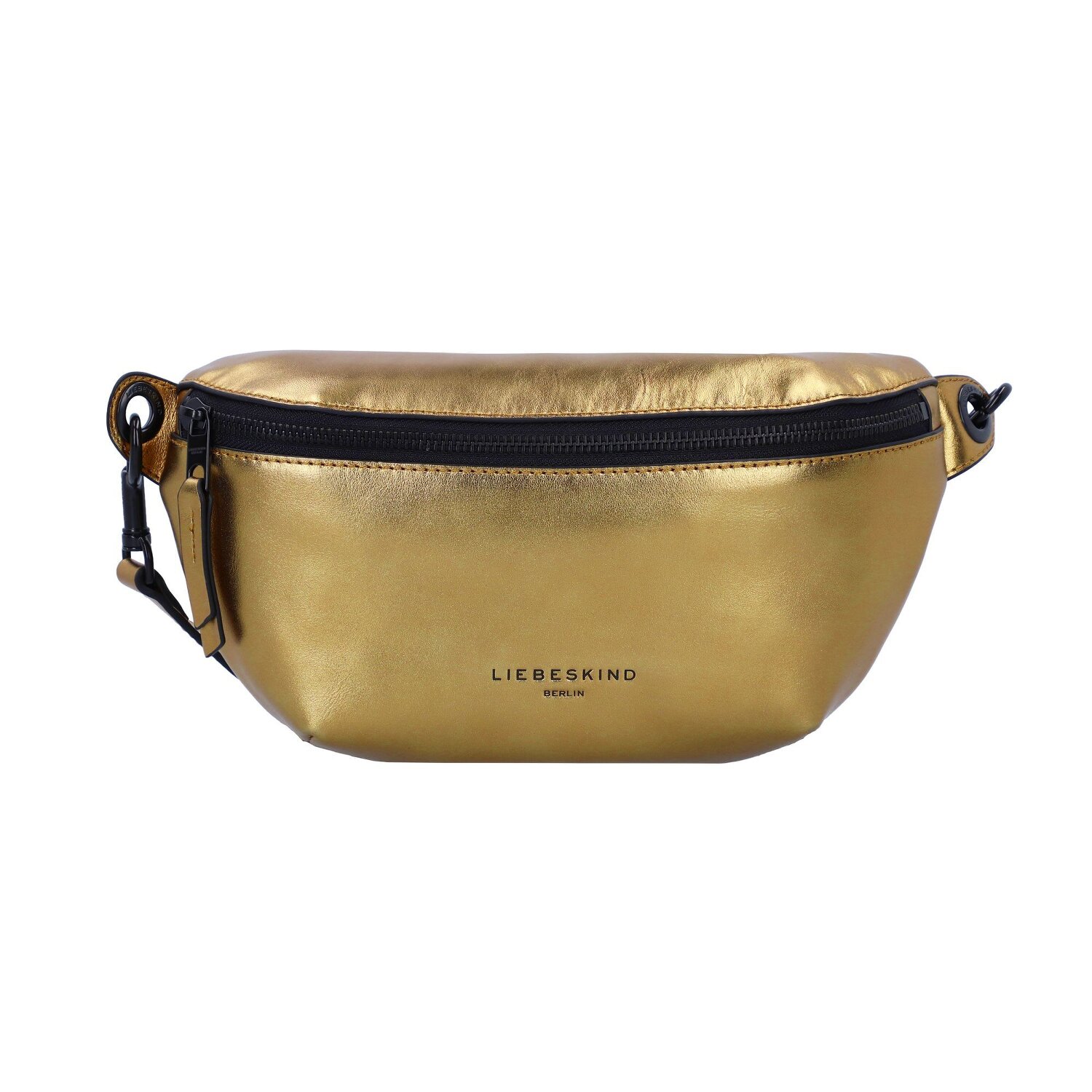 Liebeskind Tavia Schoudertas Leer 32.2 cm gold Bagage24.nl