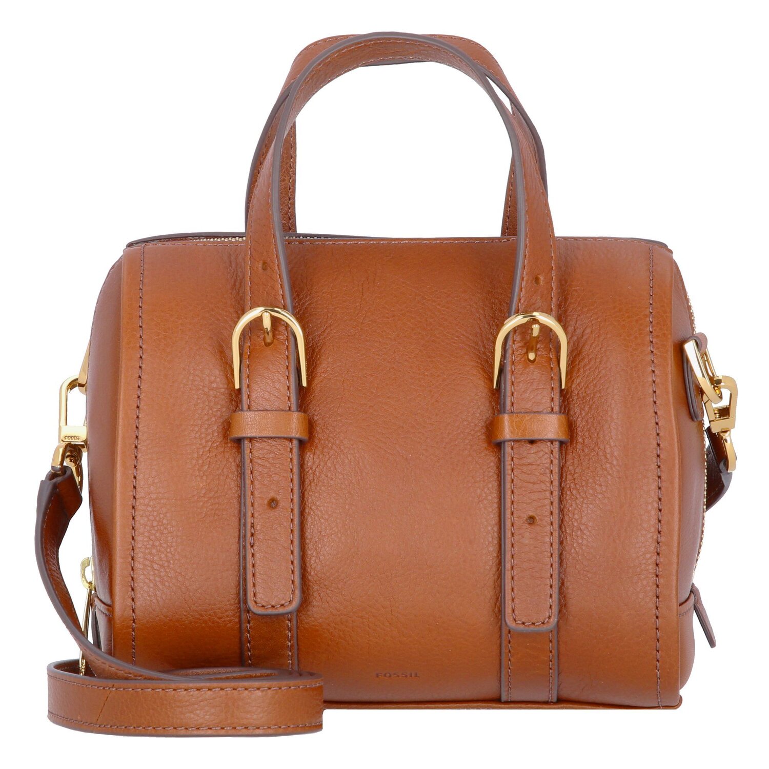 Fossil Carlie Schoudertas Leer 19 cm braun Bagage24.nl