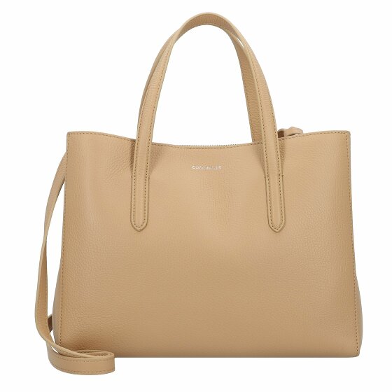 Coccinelle Swap Handtas Leer 30 cm fresh beige Bagage24.nl