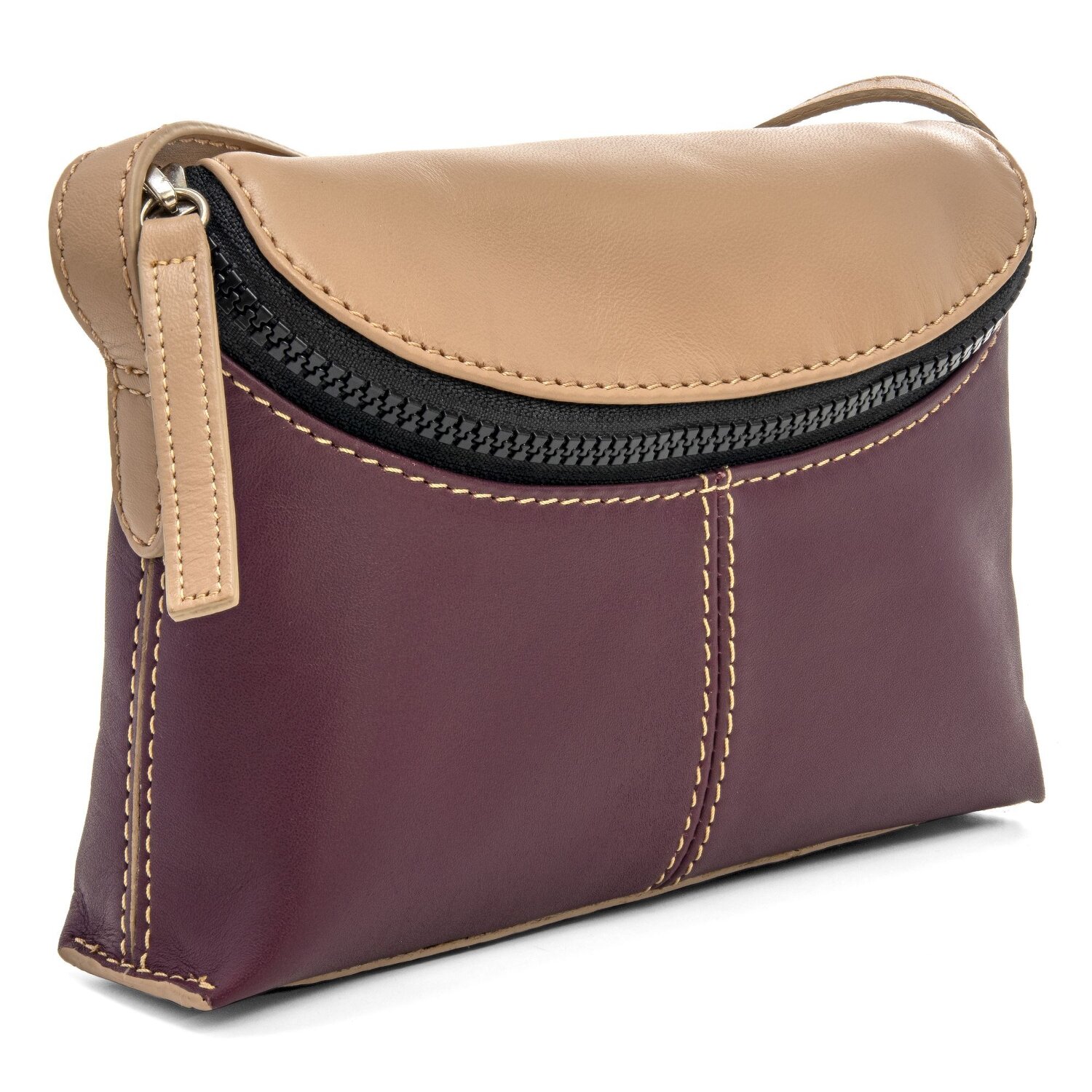 Mywalit Schoudertas leer 20 cm maroon Bagage24.nl