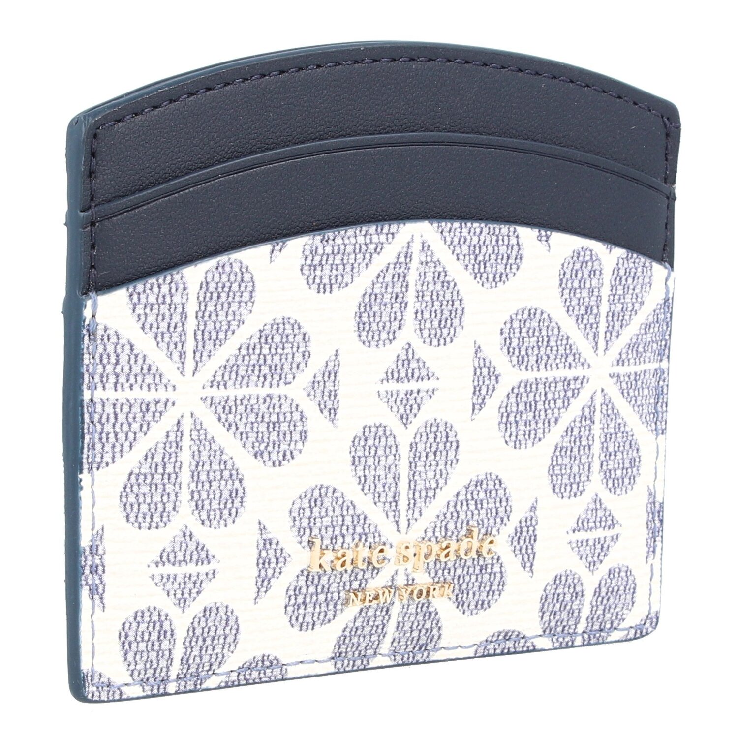 Kate Spade New York Spade Flower Credit Card Case 9 5 cm slate blue multi Bagage24