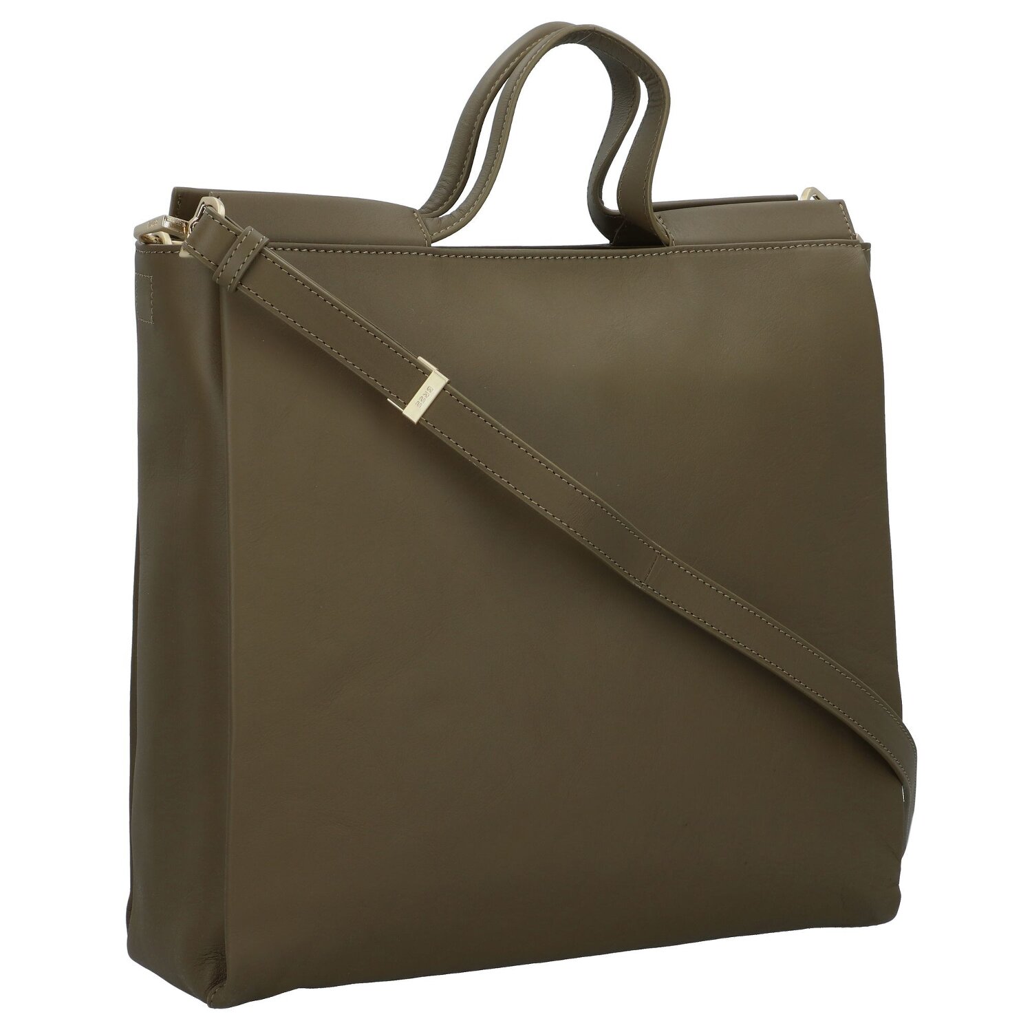 Bree Zuiver 9 Handtas Leer 34 cm olive Bagage24.nl