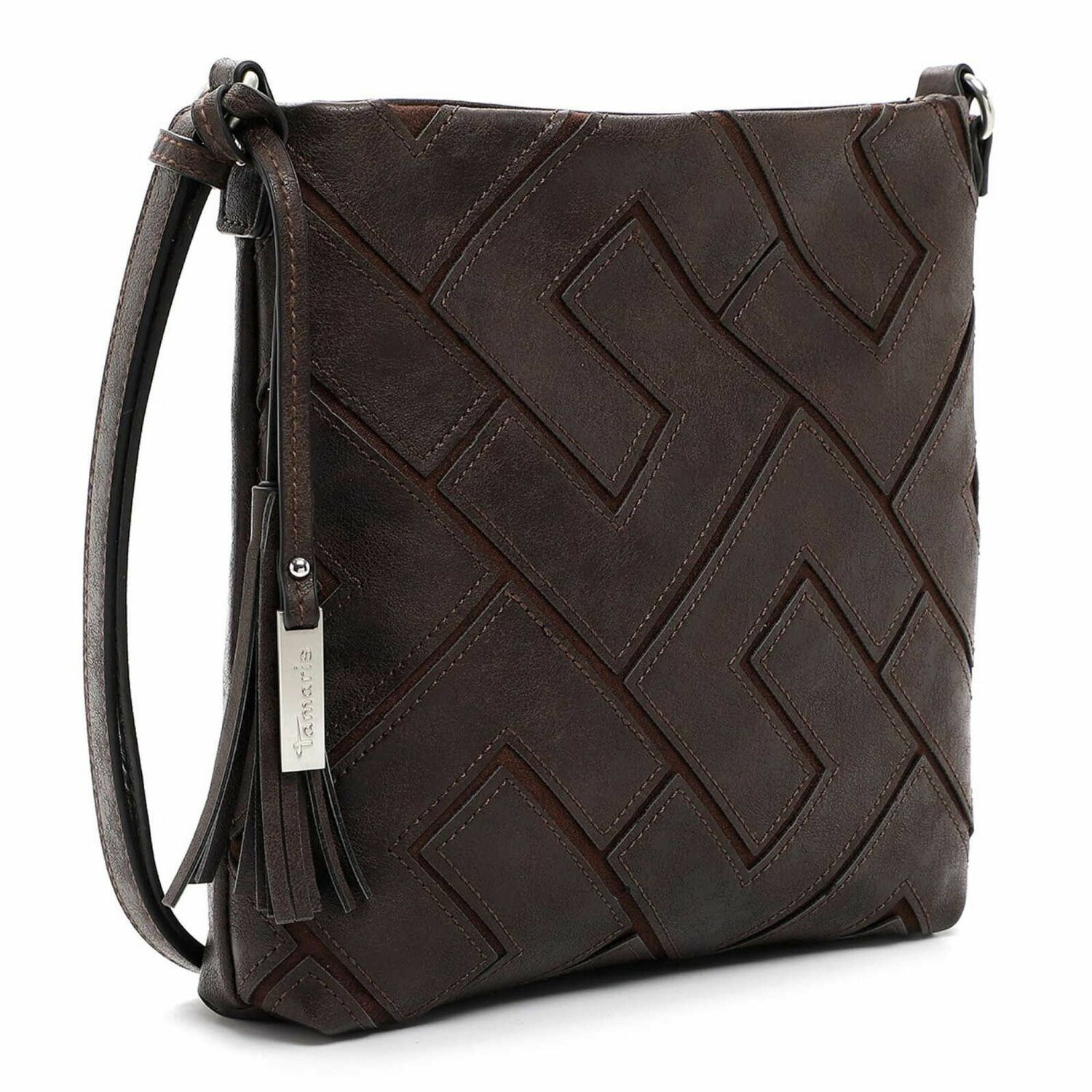 Tamaris TAS Marike Schoudertas 25.5 cm brown Bagage24.nl