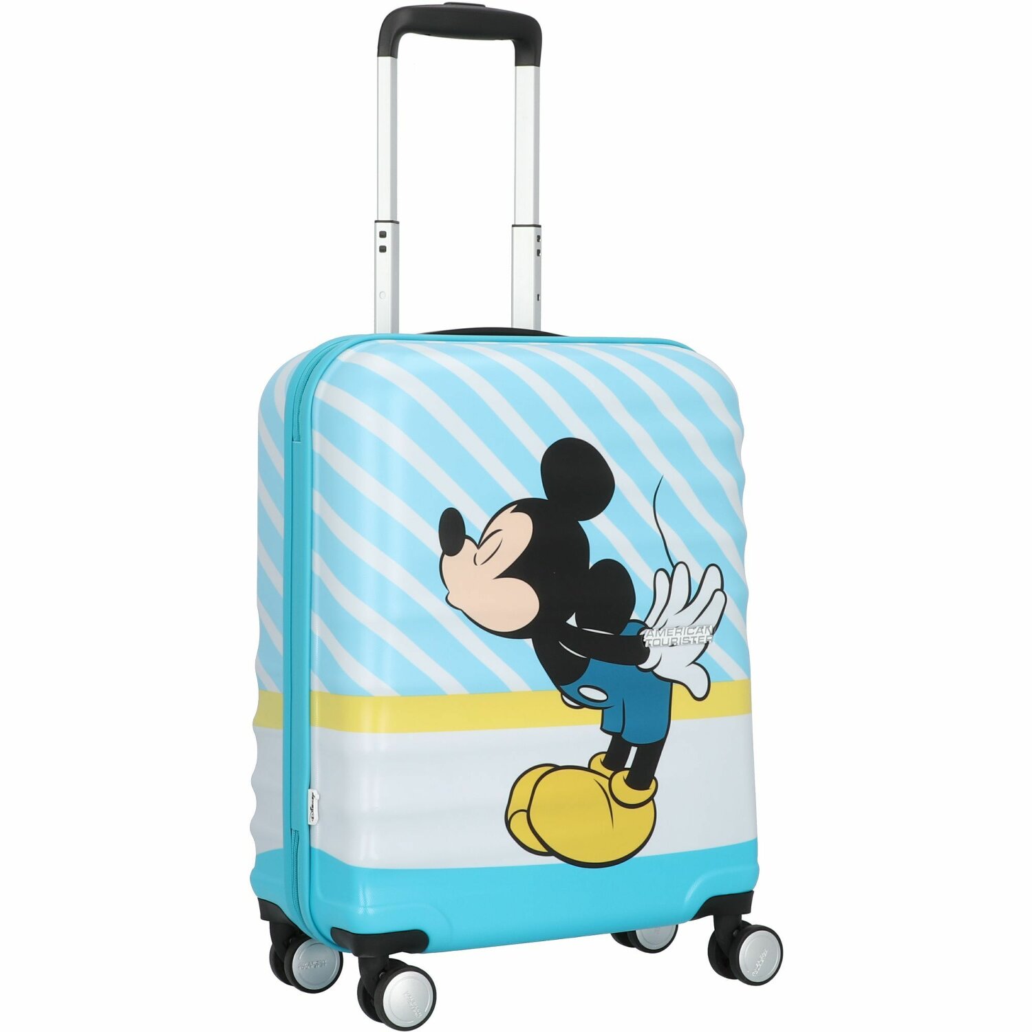 American Tourister Wavebreaker Disney 4 Rollen Cabin kiss mickey cm blue 55 Trolley