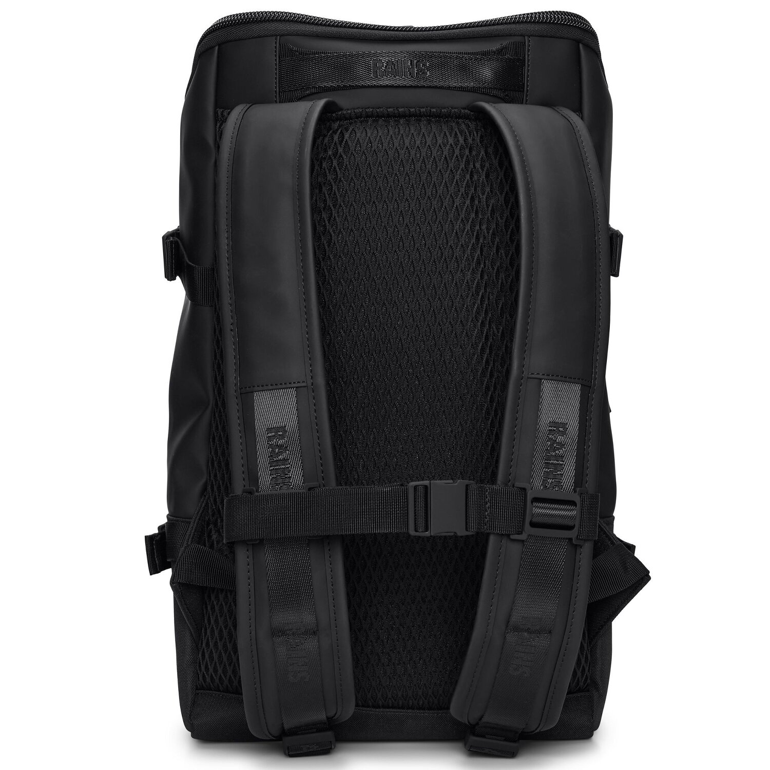 Rains Trail Rugzak 45 cm Laptop compartiment black Bagage24.nl