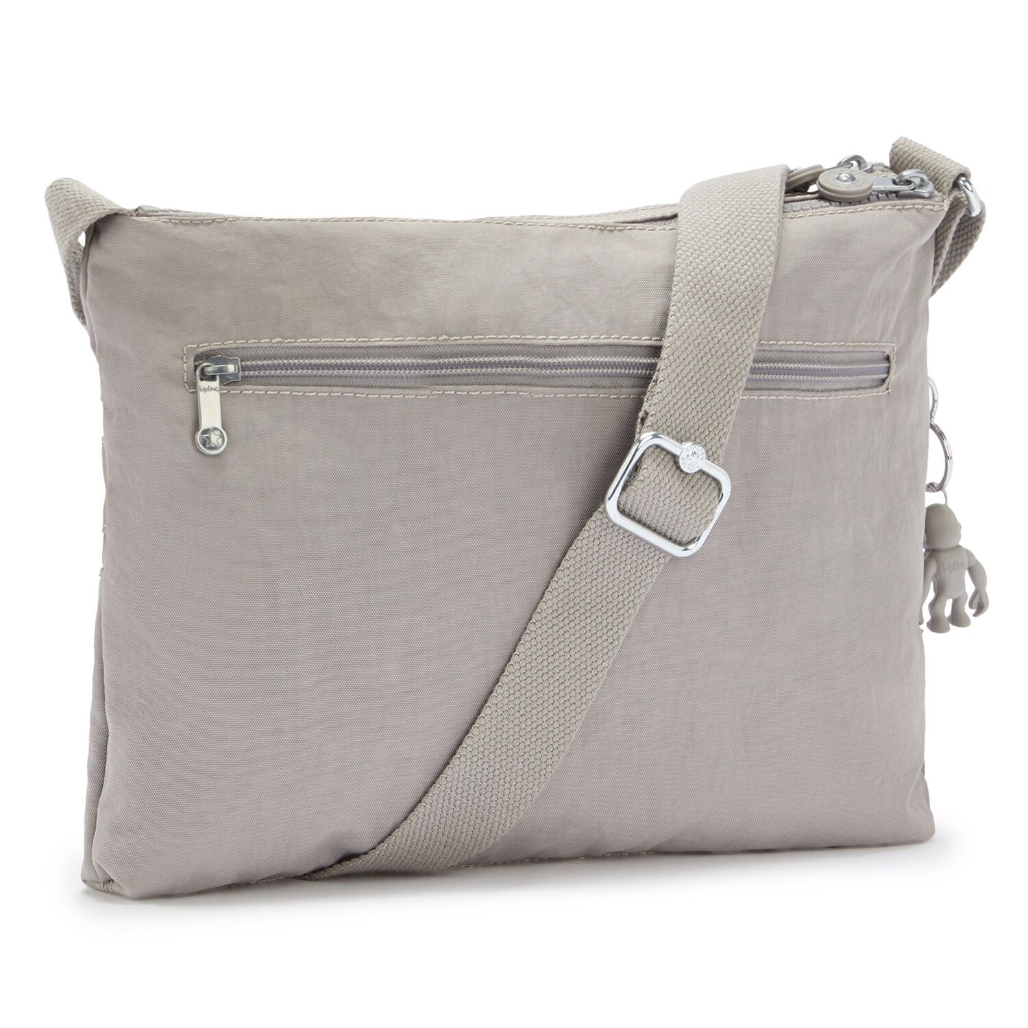 Kipling Classics Basic Alvar Schoudertas 33 cm grey gris Bagage24.nl