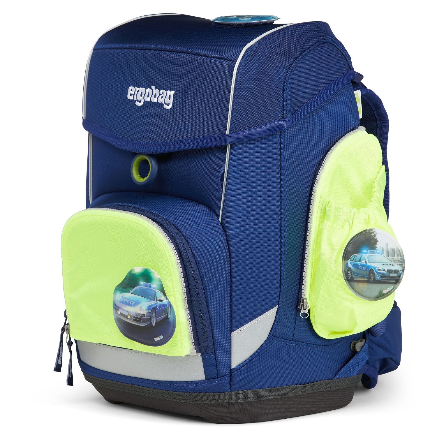 Ergobag Accessoires Fluo Zakken Veiligheidsset 3st. gelb Bagage24