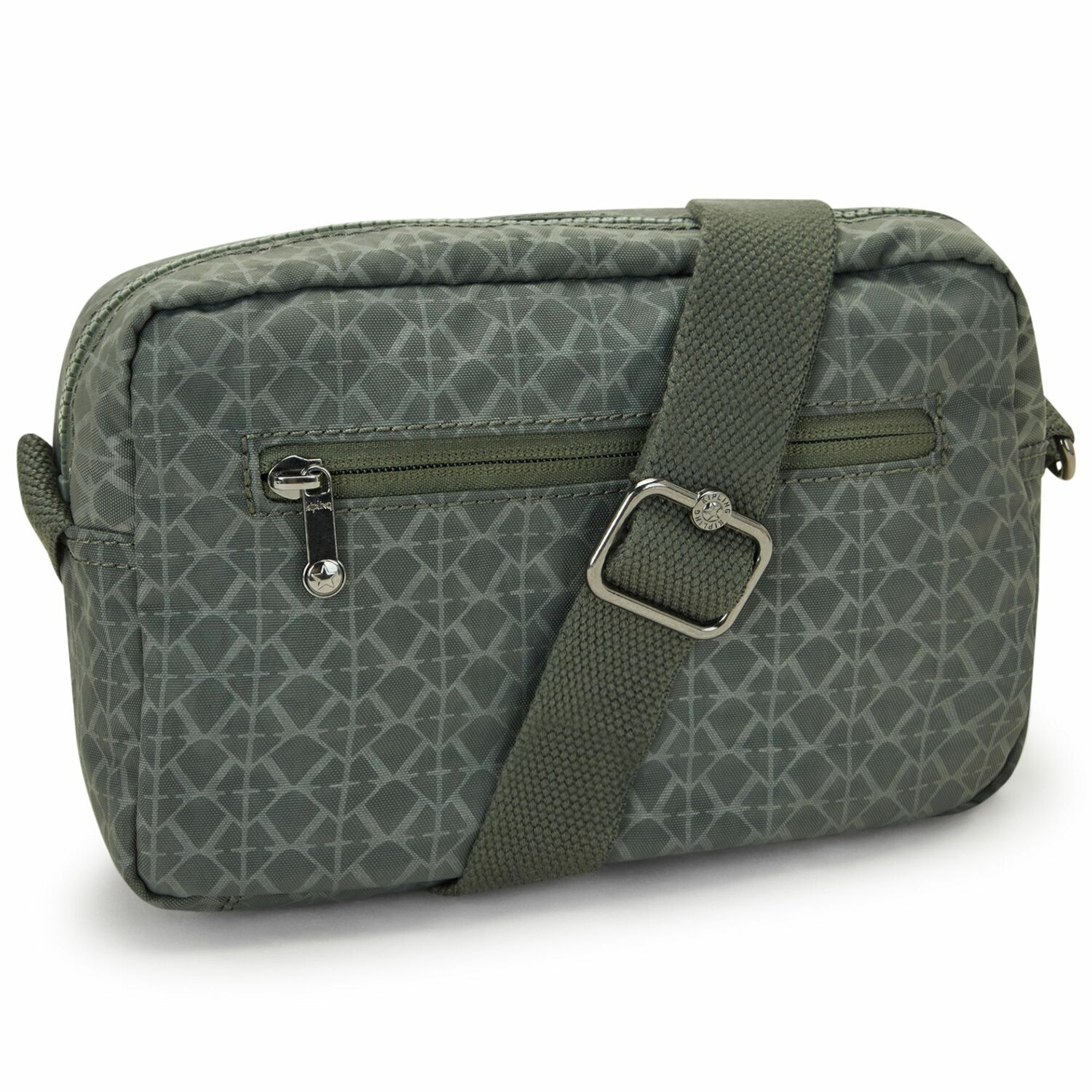 Kipling Basic Plus Albena Schoudertas 22.5 cm sign green emb