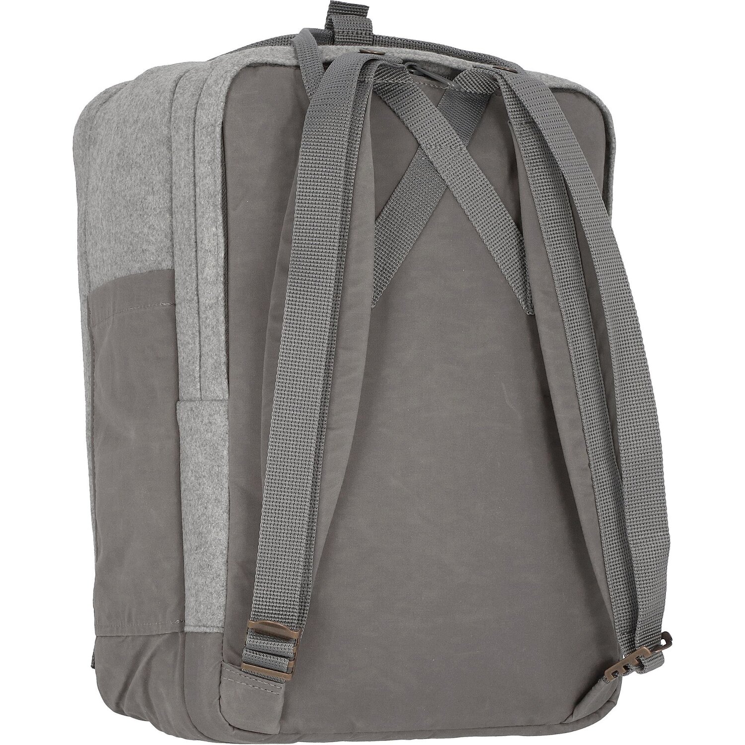 Fj llr ven Kanken Re Wool Rugzak 40 cm Laptopvak granite grey