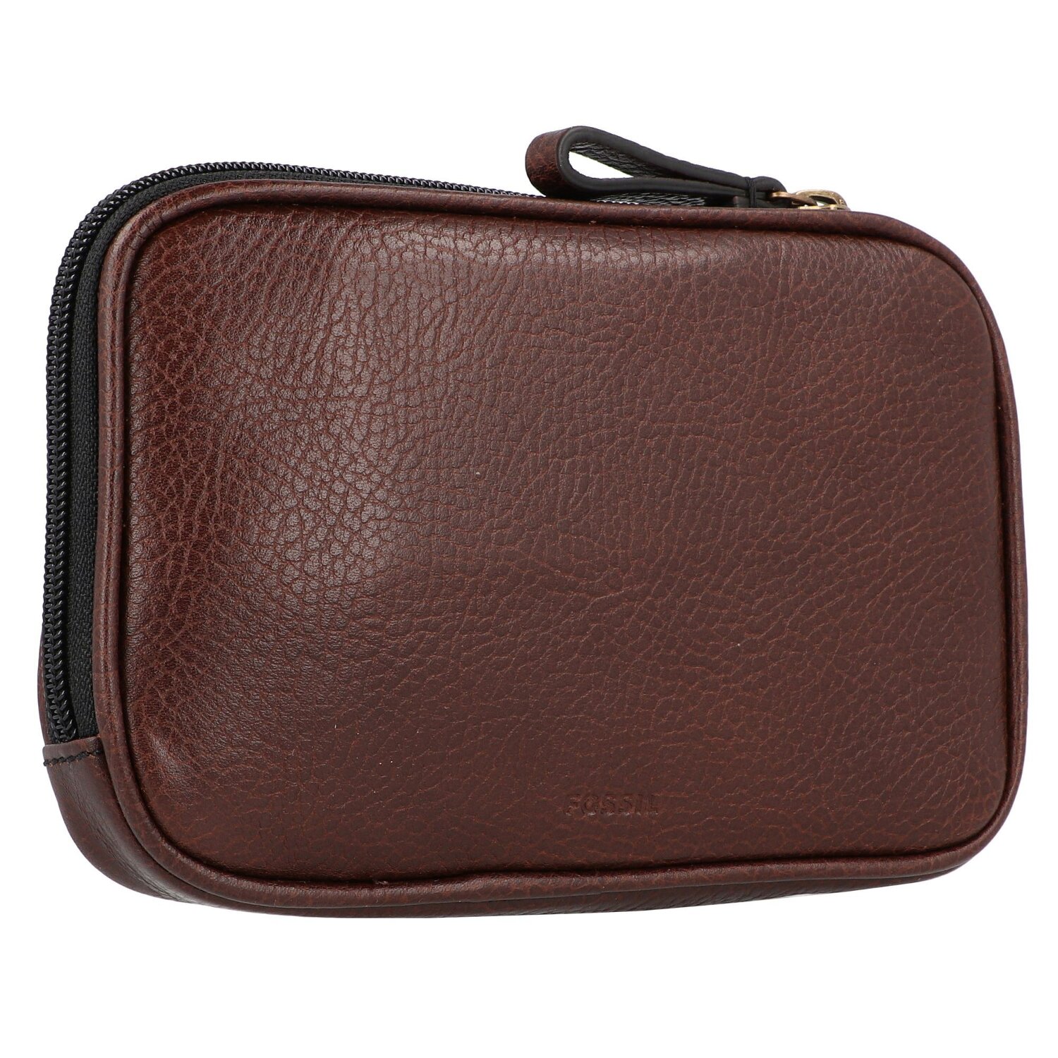 Fossil Leren reisetui 3st. chestnut | Bagage24.nl