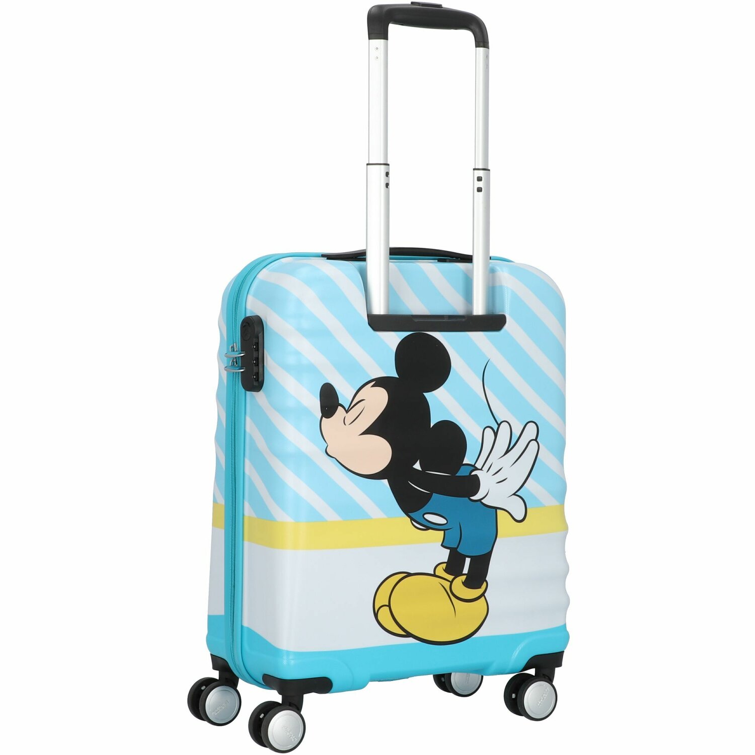 American Tourister Wavebreaker Disney 4 mickey kiss Trolley 55 cm Rollen blue Cabin
