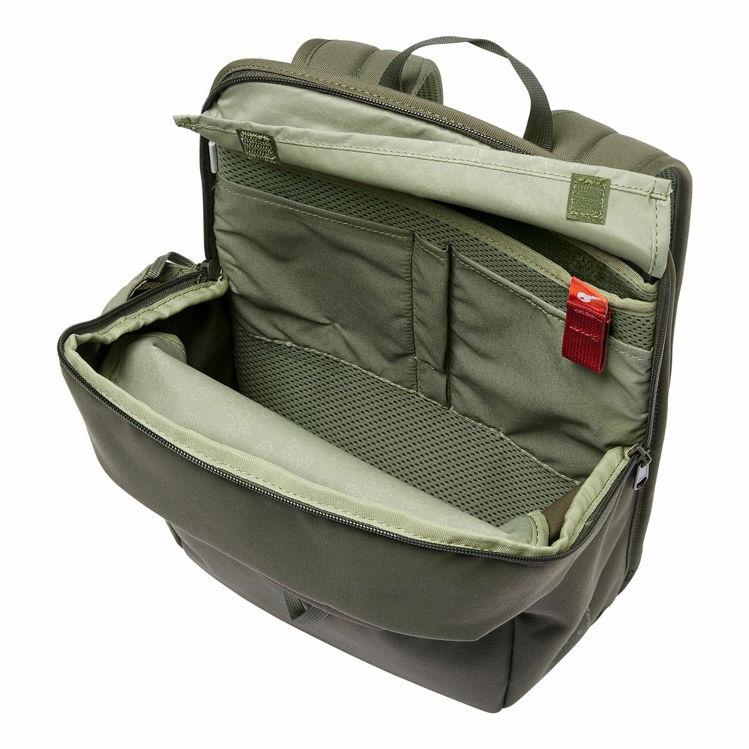 Vaude Coreway Rugzak 39 cm Laptop compartiment khaki Bagage24.nl